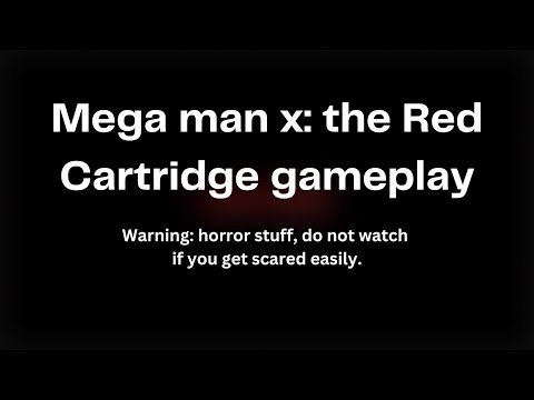 Mega man X but something isn't right.. (Mega man X the red cartridge GamePlay)