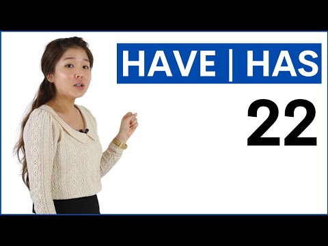 學習HAVE和HAS | 基礎英語語法課程 (Learn HAVE and HAS | Basic English Grammar Course)