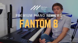 Roland Fantom 8 Synthesizer/Workstation Keyboard Review & Demo | 88-Key, PHA-50 Action
