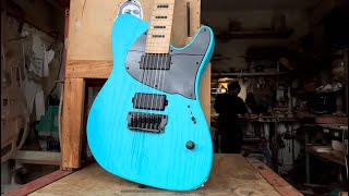 Video thumbnail for 7 String with Seymour Duncan Mark Holcomb Scarlet & Scourge - OQ Guitars Indonesia by OQ GUITARS