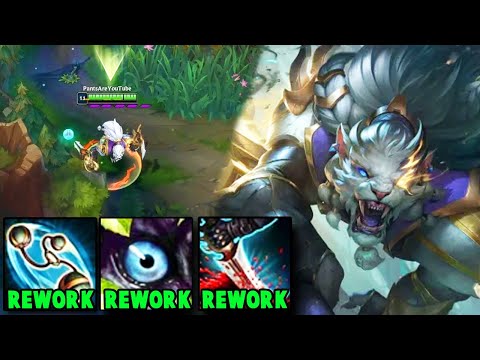 They reworked Rengar AGAIN and now he gains even MORE FEROCITY.. (Really Broken)