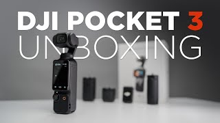 DJI POCKET 3 + MIC 2 (Unboxing the Creator Combo)