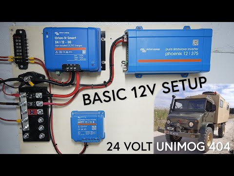 Affordable VICTRON Powered 12 VOLT Camper Electric System For Off Grid Camping