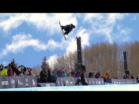 Kelly Clark wins the Burton US Open Half Pipe for the seventh time!