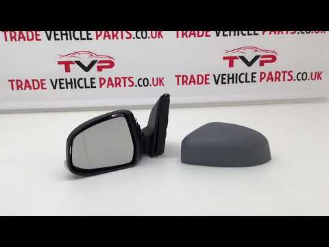 Fits Ford Focus 2011-2018 Door Wing Mirror Heated Electric Power Fold W/Indicator Puddle Lamp Temp. Sensor Passenger Side video