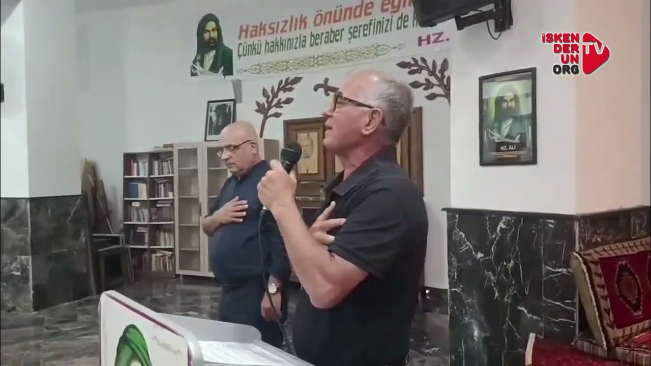 İskenderun Cemevi'nde Kerbela şehitleri anıldı
