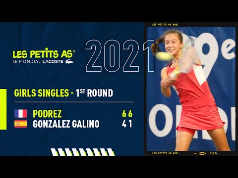 Les Petits As 2021 | Girls 1st Round | Veronika Podrez vs. Alexia Gonzalez Galino