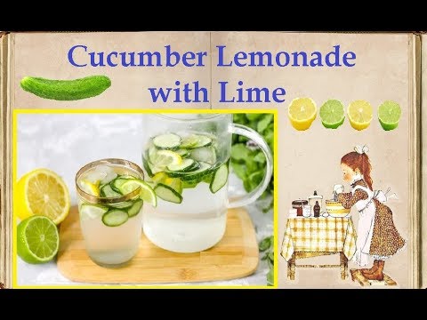 Cucumber Lemonade with Lime / Book of recipes / Bon Appetit