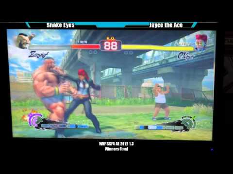 WNF SSF4AE 2012 1.3 Snake Eyes vs Jayce the Ace {WF}