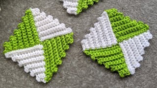 Crochet Textured Granny Square