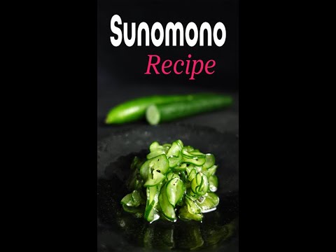 How to make Sunomono: Simple and Refreshing!