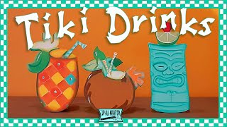 SUMMER DECOR / TIKI DRINKS SIGNS
