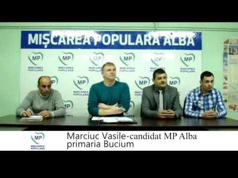 Marciuc Vasile - candidat MP Alba - Primaria Bucium