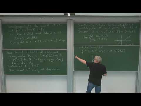 HMI 2: 4.12. Beispiel: stetige Funktion mit unstetiger Umkehrfunktion