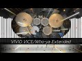 【難易度 G】 VIVID VICE/Who-ya Extended short ver.  (Drum Cover) ドラム  TVアニメ『呪術廻戦』OPテー