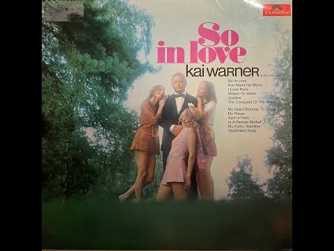 Kai Warner and his orchestra -  So In Love album