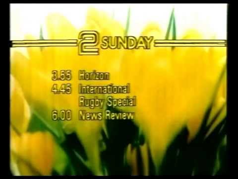 BBC2 Continuity Junction Sunday 7th March 1982