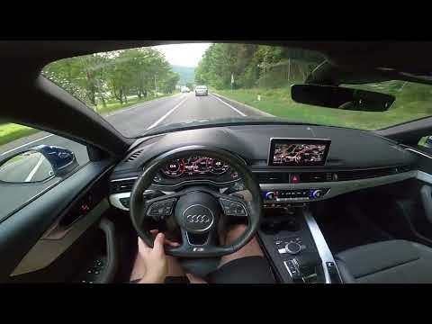 2018 Audi A4 Avant Quattro S line Sport [B9 2.0 TDI 190HP] - POV Test drive by Supergimm