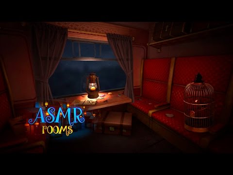 Harry Potter Inspired ASMR - Hogwarts Express train - Ambience and Animation HD 1 hour