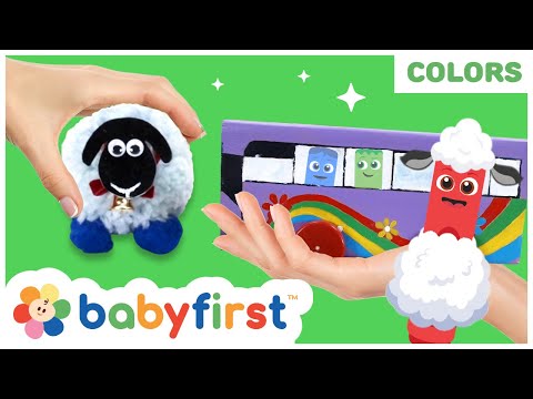 Discover the MAGIC of COLOR CREW with BabyFirst TV | Toddler Learning Video | Vehicles & Games
