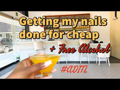 I GOT MY NAILS DONE  IN MEXICO | ADITL | Life in Merida #NAILS #SELFCARE #SPADAY #MERIDA