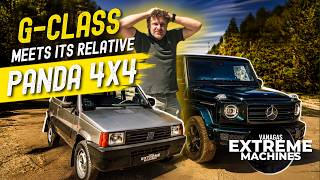 Panda 4x4 Meets G-Class: Are These Icons Related? | Vanagas Extreme Machines