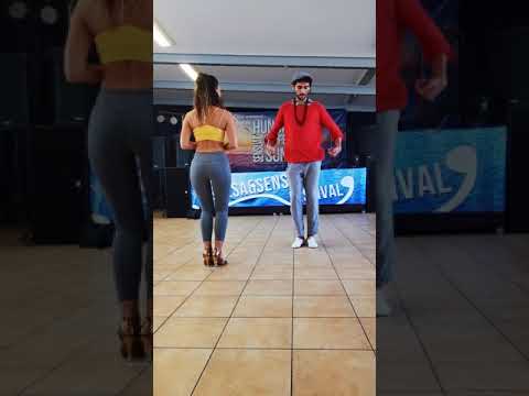 Nemanja & Carolin - Kizomba lesson #1