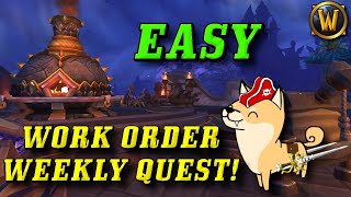 Easy way to complete Weekly Work Order Quests in Dragonflight! (Work Order Weekly Quest Trick)