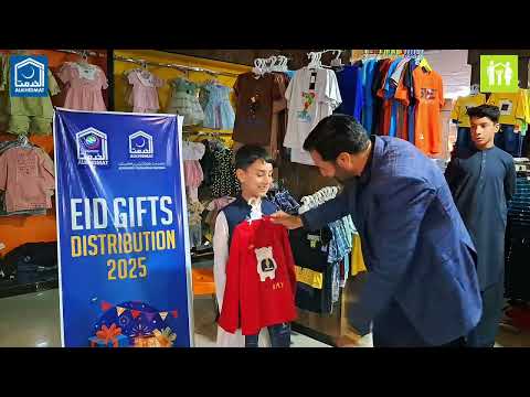 Supporting Eid Gifts For 1,000 Orphans in Pakistan