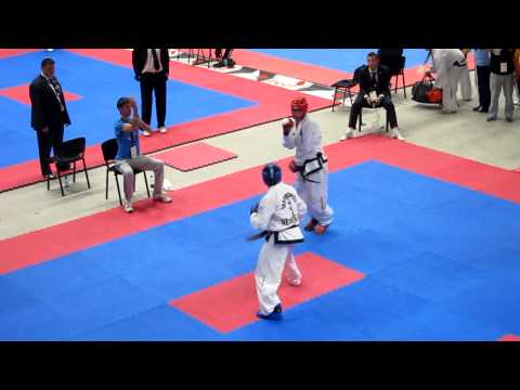 ITF World Cup 2012 Brighton -- Mens Middleweight sparring - Ireland vs Netherlands