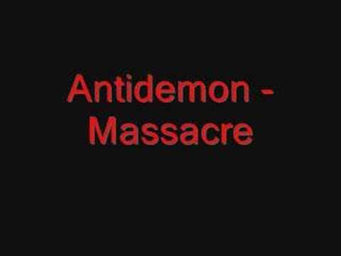 Antidemon - Massacre online metal music video by ANTIDEMON