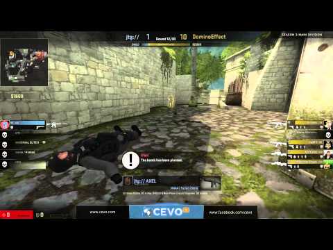 CEVO-Main CS:GO Season3: Domino Effect vs. Just That Good - Week 4:1 on de_contra