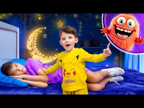 يتعلم أليكس النوم بمفرده