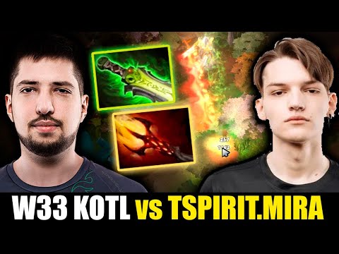 W33 vs TSPIRIT.MIRA - BROKEN HERO MID is BACK with DAGON + ETHEREAL BLADE BUILD in New Patch 7.31d