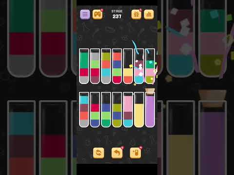 Water Sort Quest Level 237 Walkthrough Solution Android/iOS