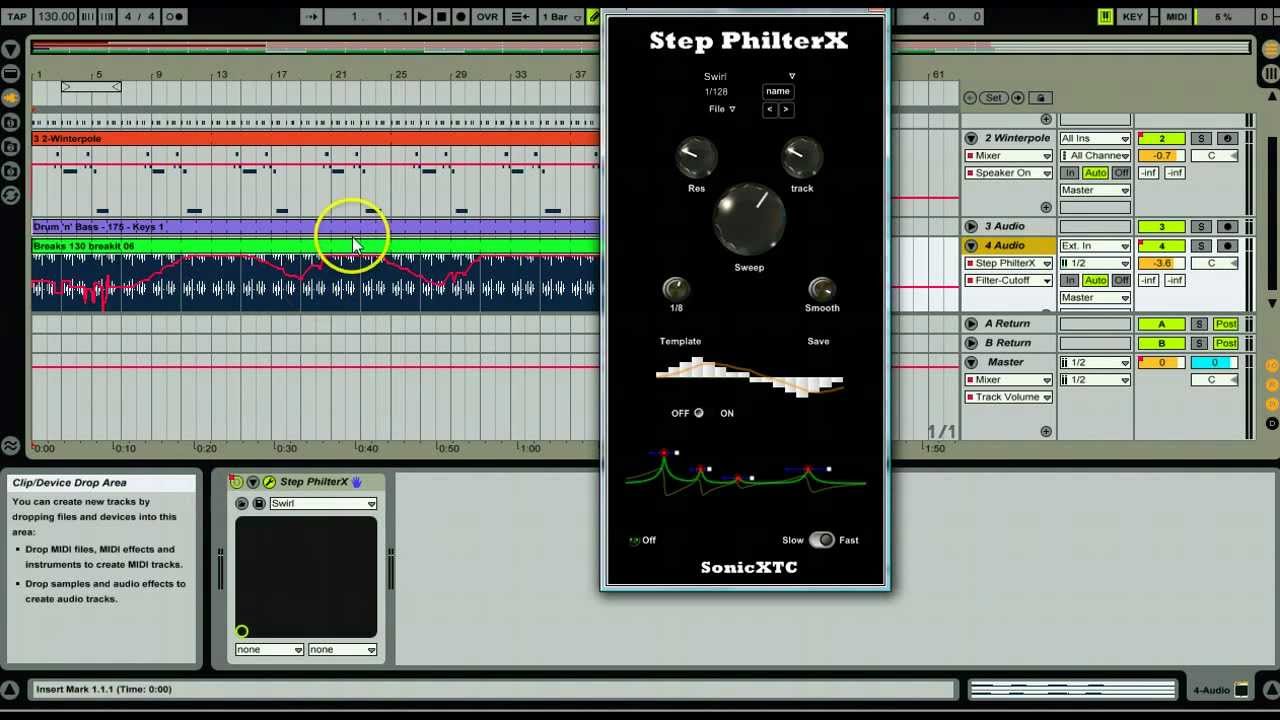 Step PhilterX (Beta) Effect