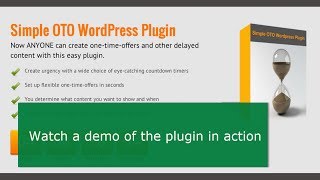 Demo of Simple OTO Wordpress Plugin