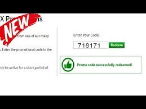 Секретный промокод в ROBLOX