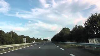 preview picture of video 'Driving On The D767 & N12 E50 Between Lannion & Guingamp, Brittany, France 7th September 2012'