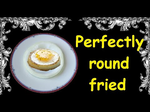 Perfectly round fried eggs / Book of recipes / Bon Appetit