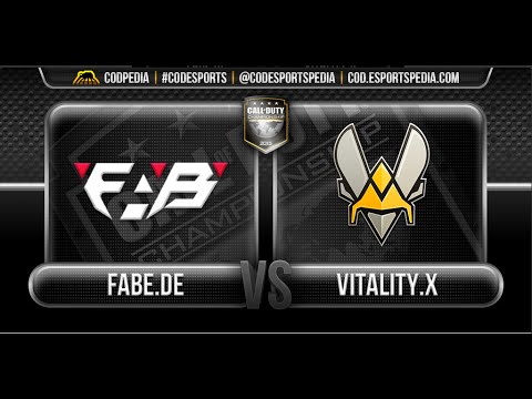 Vitality X Vs Fabe DE | GAME 1 | COD CHAMPIONSIP EU #CoDChamps #EUFinals