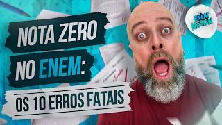 10 Motivos que ZERAM sua Redação no Enem