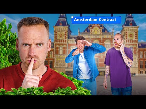Verstoppertje op Amsterdam Centraal