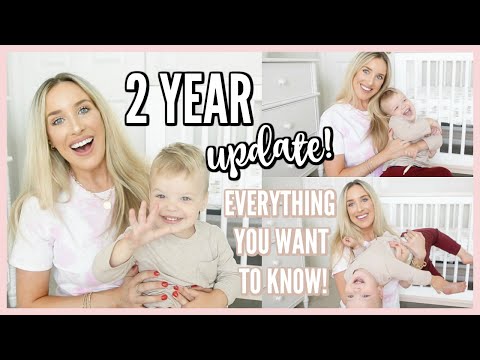 2 YEAR TODDLER UPDATE! TANTRUMS, SPEECH, INTERESTS & MORE! OLIVIA ZAPO