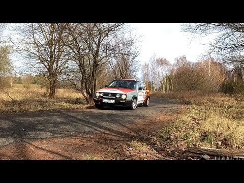 Marcin Strocen/Dawid Kwidzinski, Volkswagen Golf II - 45 Rajd Monte Karlino - 24.03.2019
