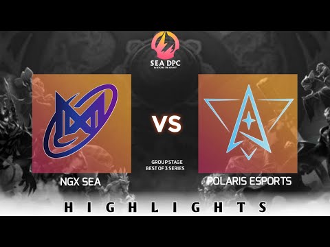 NGX SEA VS POLARIS HIGHLIGHTS - INSANE BUYBACK WAR - DPC SEA TOUR 3 DIVISION 1 2022 DOTA 2
