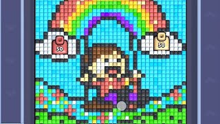 Pixel Flow Level 436. Walkthrough Gameplay