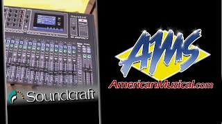 Video thumbnail for Soundcraft Si Impact Overview - Soundcraft Si Impact 32 Channel Digital Mixer by American Musical Supply