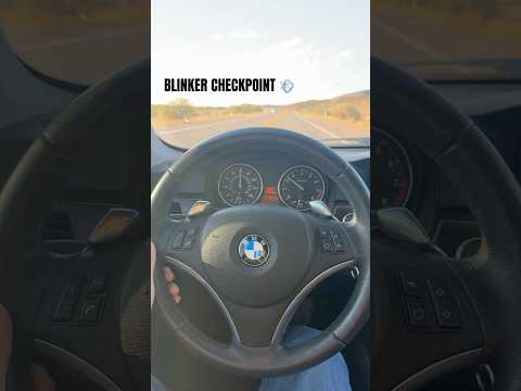 Blinker Checkpoint #bmw #335i #automobile #bmwengine #cartok #bmwmmotorsport #bmwn54 #drift #fyp