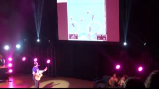 Matthew Good - Blue Skies Over Bad Lands with NHL 94 clip (Massey Hall, Toronto, ON 9-20/14)